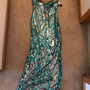 Long sequin dress